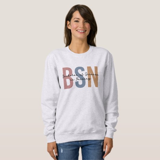 BSN Bachelor of Science in Nursing Afstuderen Trui (Voorkant volledig)