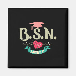 BSN behaalde zijn diploma verpleegkunde Senior Nur Magneet
