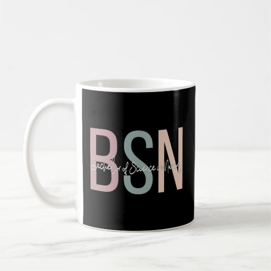 Bsn Boho bachelor van de wetenschap in de verpleeg Koffiemok (Links)