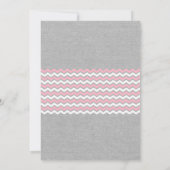 BSN Infirmière invitations de diplôme, PINK tablea (Dos)