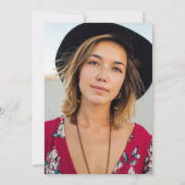 BSN RN Nurse Graduation Party Faire-part Gold (Dos)