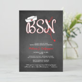 BSN verpleegkundige pinning ceremonie afstuderen u Kaart (Staand voorkant)