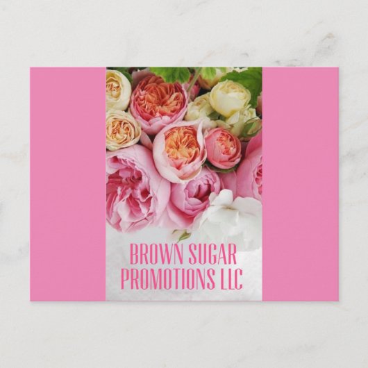 BSPllc Sweet Pink Briefkaart (Voorkant)