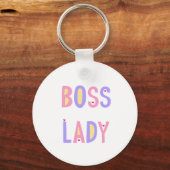 BSS Lady Simple Keyring Sleutelhanger (Voorkant)