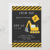 Bstruction Birthday Party Invitation for Boy Kaart (Voorkant)