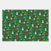 BT2MPS Min Pin Christmas Dog Wrapping Paper (Voorkant 2)
