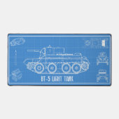 BT-5-tank Bureaumat (Voorkant)