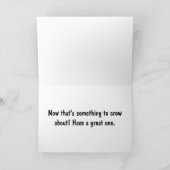 BT - Fundy Crow Carte d'anniversaire (Intérieur)