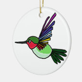 BT- Hummingbird Art Ornament (Links)