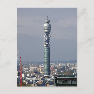 BT Tower, Londen, Engeland. Briefkaart