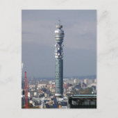BT Tower, Londen, Engeland. Briefkaart (Voorkant)