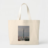 BT Tower, Londen, Engeland. Grote Tote Bag (Voorkant)