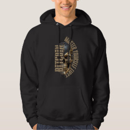 BTC motivation | Skull | Bitcoin crypto  Hoodie
