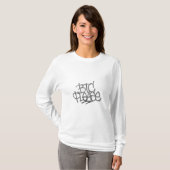 "BTC Please" (Wit) T-shirt (Voorkant volledig)