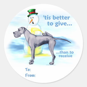 BTG Bleu BTG Bleu UC étiquettes cadeaux