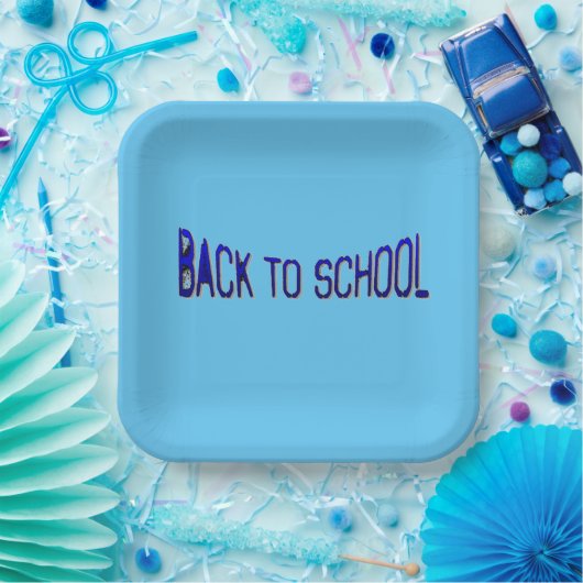 BTS Blue S Paint Papieren Bordje (Feest)