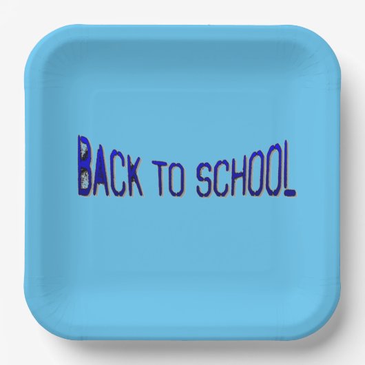 BTS Blue S Paint Papieren Bordje (Voorkant)