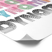 BTS DYNAMITE HOBI ( NIEUW SONG ) POSTER (Hoek)