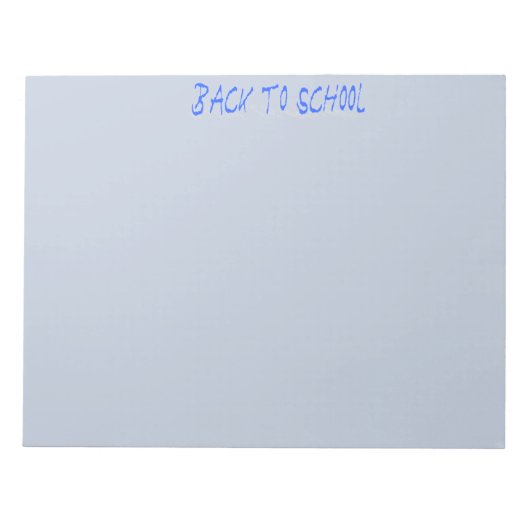 BTS Shadow-Blue Notitieblok (Voorkant)