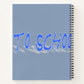 BTS Shadow-Blue Notitieboek (Achterkant)