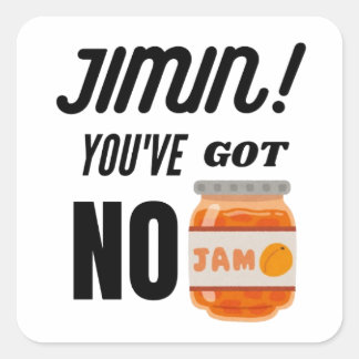 BTS-stickers Vierkante Sticker