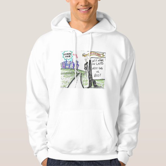 BTS sur le Sweat - shirt à capuche routier (Devant)