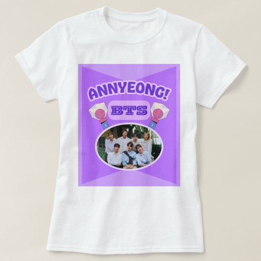 BTS T-shirt (Design voorkant)