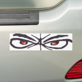 BTT Eyes Bumpersticker (Op auto)
