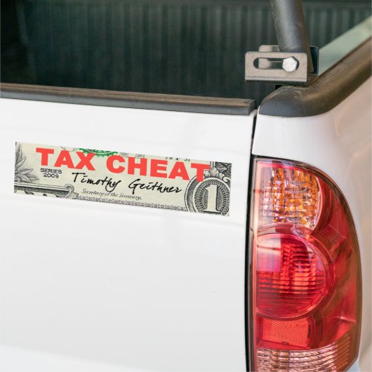 BTW-Cheat Bumpersticker (Op Truck)