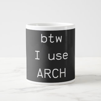 Btw... Ik gebruik Arch Linux Extra Grote Beker