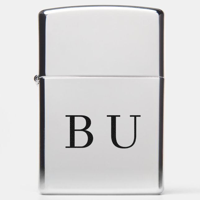 BU Initials Lighter – The Premium Gift Edition (Voorkant)