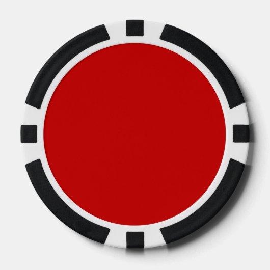 BU Red Pokerchips (Voorkant)