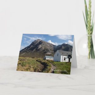 Buachaille Etive Mhor Lagangarbh Cottage Landscape Kaart
