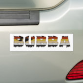 Bubba Bumpersticker (Op auto)