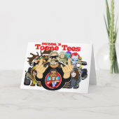 Bubba Claus Feestdagen Kaart (Achterkant)