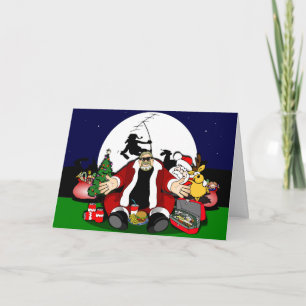 Bubba Claus Feestdagen Kaart