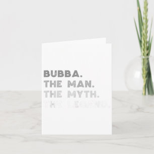 Bubba de man de mythe de legende Cool Bubba Tank Kaart