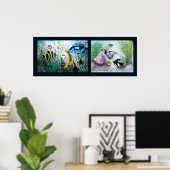 Bubba en Friends Collage Print (Thuiskantoor)