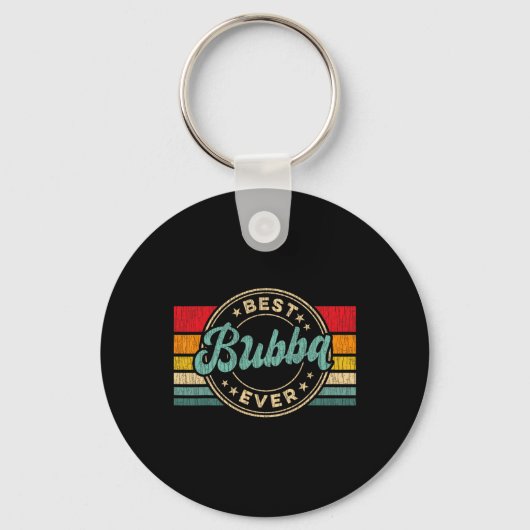 Bubba Ever Retro Vaderdag Gift 1 Sleutelhanger (Voorkant)