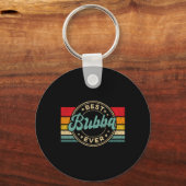 Bubba Ever Retro Vaderdag Gift 1 Sleutelhanger (Voorkant)