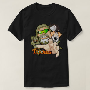 Bubba, Frodo, Nate en Simba de kat T-shirt