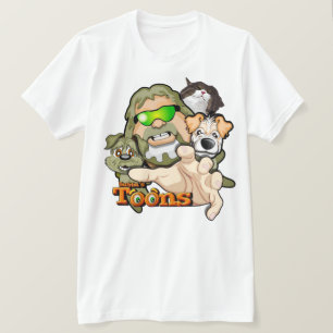 Bubba, Frodo, Nate en Simba de Kat T-Shirt
