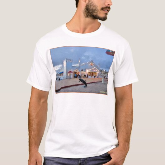 "Bubba Gump Shrimp Co." Basic T-shirt (Voorkant)