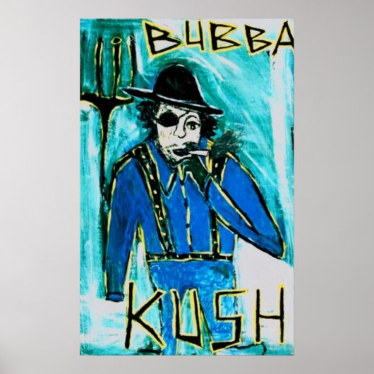 BUBBA KUSH POSTER (Voorkant)
