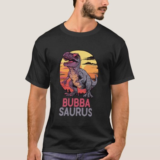 Bubba-Saurus T-Rex Dino Dinosaur BubbaSaurus Grapp T-shirt (Voorkant)