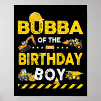 Bubba van de verjaardag van de bouwvakker Birt