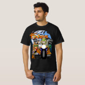 Bubba's Cartoon Biker T-shirt (Voorkant volledig)