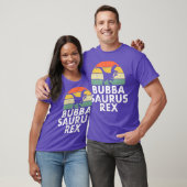 Bubbasaurus Rex Grappige Bubba Dinosaurus T-shirt (Unisex)