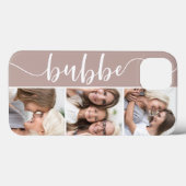 Bubbe Script Grandma Photo Collage Case-Mate iPhone Case (Achterkant (horizontaal))