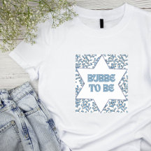 "Bubbe to Be" Grappig Nieuwe Oma Modern Joods Scha